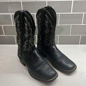 Durango Westward Black Onyx Western‎ Boot Size 10M